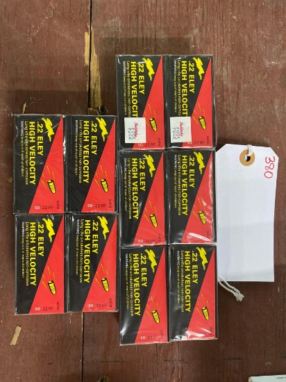 ELEY HI VELOCITY 22 CAL LONG RIFLE 500 ROUND BRICK (X1)