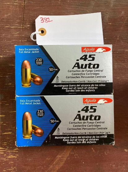 AGUILA 45 ACP (X2)