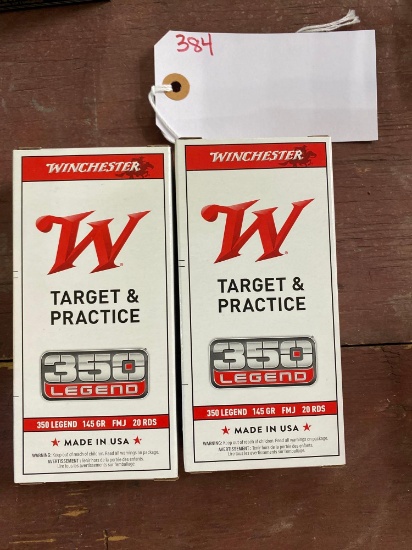 WINCHESTER 350 LEGEND TARGET (X2)