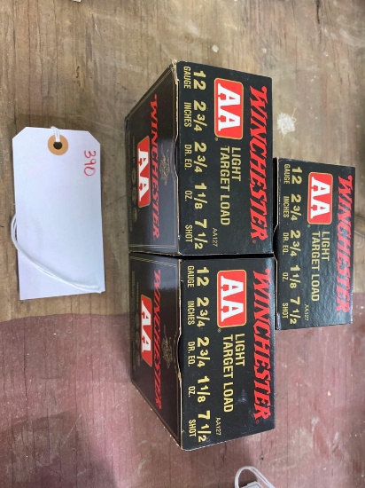 WINCHESTER 12 GA AA NO 7 1/2 SHOT (X3)