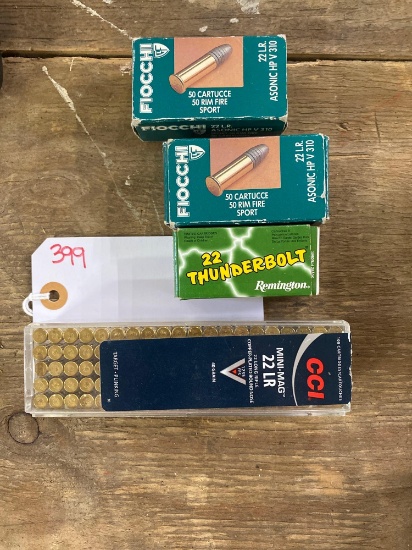 250 ROUNDS OF 22 CAL MIXED BRANDS (X1)