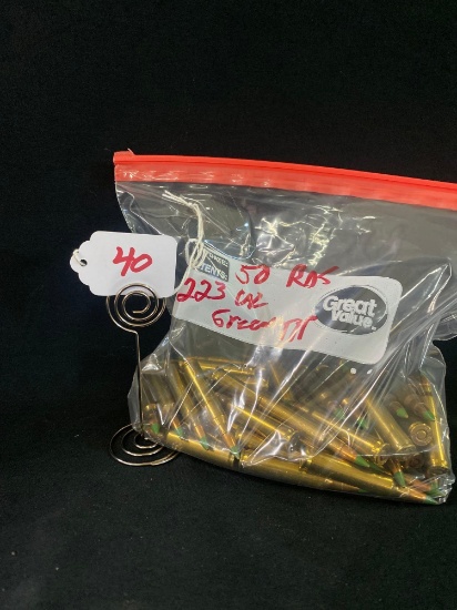 50 ROUNDS OF 223 CAL GREEN TIP (X1)