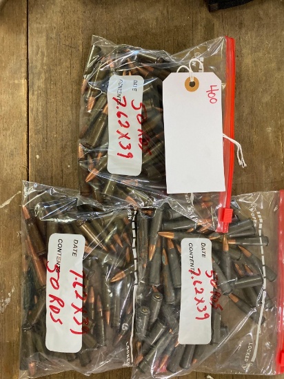 7.62X39 50 ROUNDS PER BAG (X3)