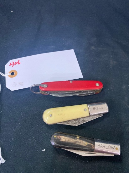 3 KNIVES - VARIOUS BRANDS (X1)