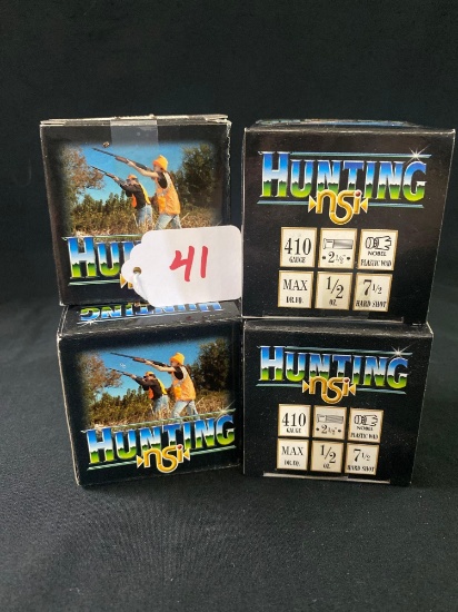 NOBLE 410 GA NO 7 1/2 SHOT (X4)