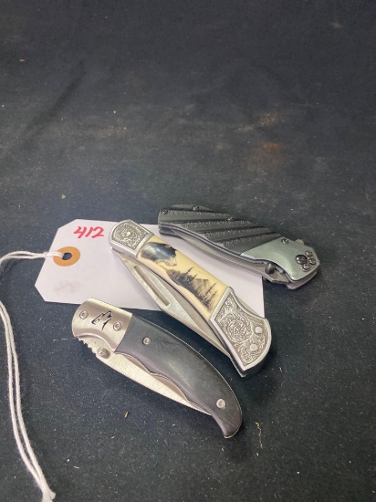 3 KNIVES - VARIOUS BRANDS (X1)