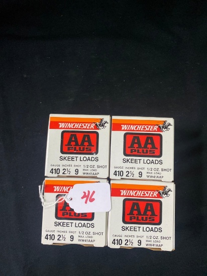 WINCHESTER 410 GA NO 9 SHOT (X4)