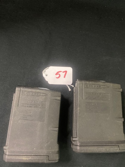 P-MAG 223 CAL AR15 10 ROUND MAGS (X2)