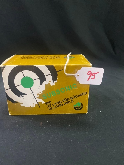 SUB SONIC 22 CAL LONG RIFLE 500 ROUND BRICK (X1)