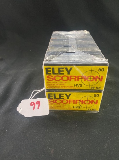ELEY 22 CAL LONG RIFLE SCORPION 500 ROUND BRICK (X1)