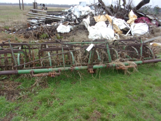 John Deere 6 row Rotary Hoe