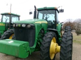 John Deere 8520 MFWD Tractor w/ILS Front End