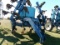 Blue-Jet AT4010 tri-fold Liquid Fertilizer Aplicator, w/coulter units
