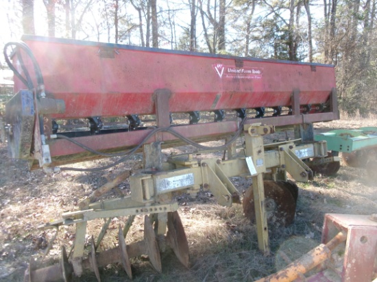 Prime 12 blade tappered Levee Disc, w/United Farm Tool Seeder