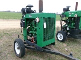 John Deere 4T74 Power Unit & Trailer, #893734