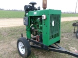 John Deere 4045L Power Unit & Trailer, #113822