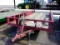 Tandem Axle Trailer, Red