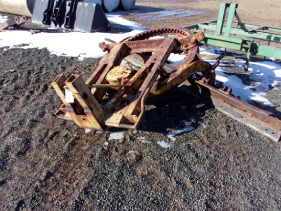 Galion Apx 12' Grader Blade, mounts on 3 pt hitch