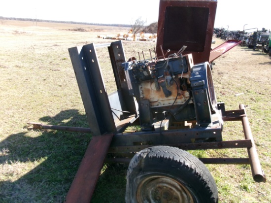 Case-IH Power Unit & Trailer, salvage