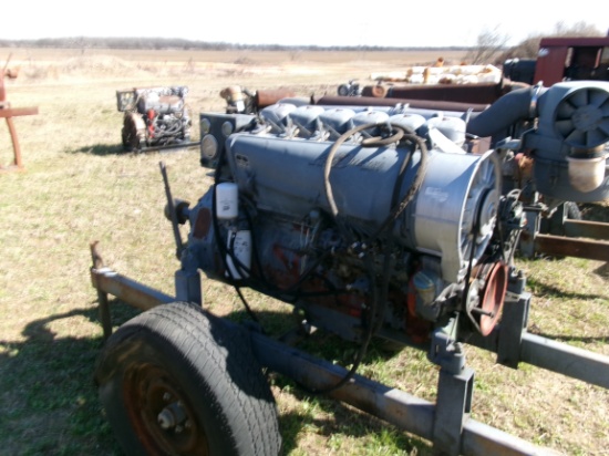 Deutz 6 cyl Power Unit & Trailer, showing apx 2828 hrs, #8514795