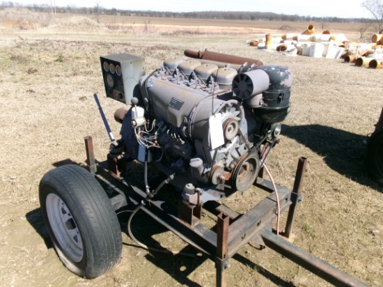 Deutz 4 cyl Power Unit & Trailer, #8755763