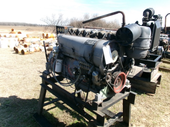 Deutz 6 cyl Power Unit & Stand, #08802390