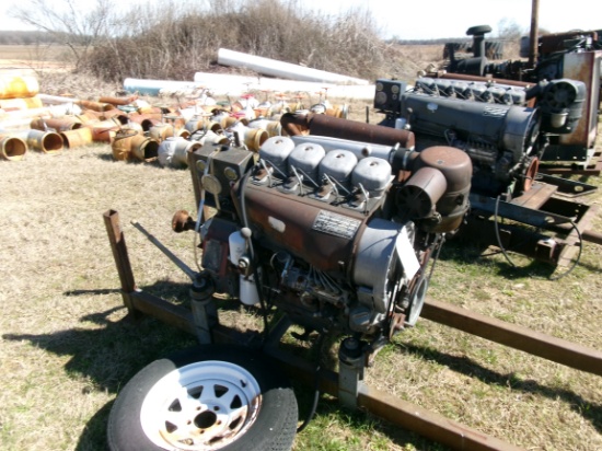 Deutz 4 cyl Power Unit & Trailer, #8644784