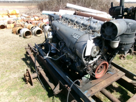 Deutz 6 cyl Power Unit & Trailer, showing apx 15474 hrs, #8670245