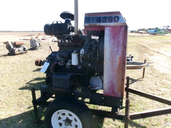 Case-IH 4390 Power Unit & Trailer, #0006502