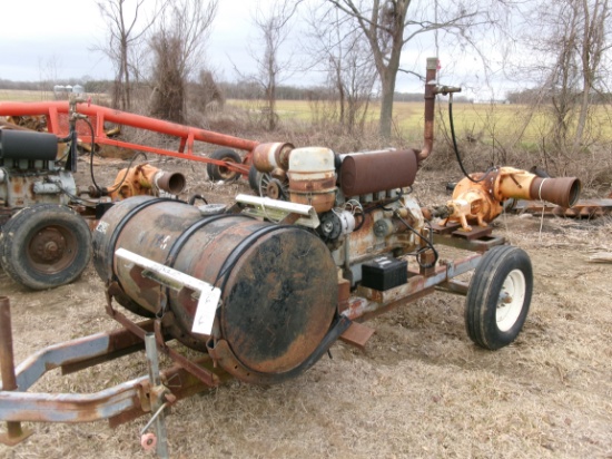Deutz 5 cyl Power Unit, Tank, Trailer & Relift, #5733060