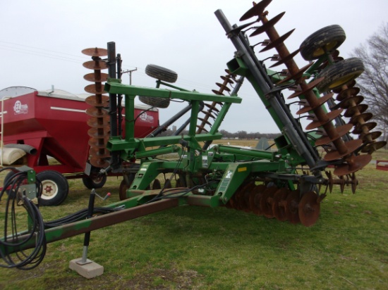 John Deere apx 30' 9" spacing 637 Disc, #008308