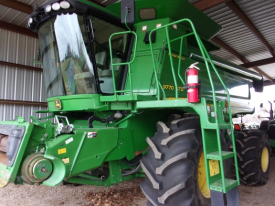 John Deere 9770STS MRWD Combine, apx 1411 sep hrs, w/chopper, #S730805