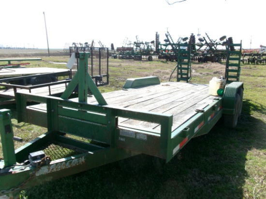 Falcon Industrial apx 20' Tandem Axle Trailer