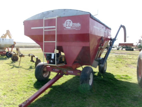 EZ Trail 3400 Gravity Flow Seed Cart w/Motor & Roll Tarp