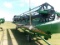 John Deere 730D Hydra Float Header, steel fingers, #815049