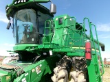 John Deere S770 MRWD Combine, w/chopper, apx 982 sep hrs, #081452
