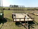 6x10 Single Axle Utility Trailer