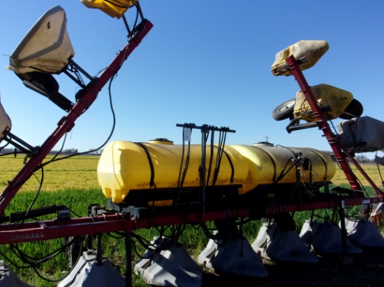 Red Ball 420 12 row 38" Bullet Hood Sprayer w/twin poly tanks