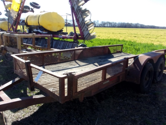 2 Axle apx 14' Trailer