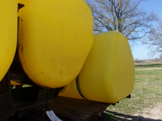 Side Mount Tanks & Rack, apx 300 gal ea (Trailer Does ot Sell)