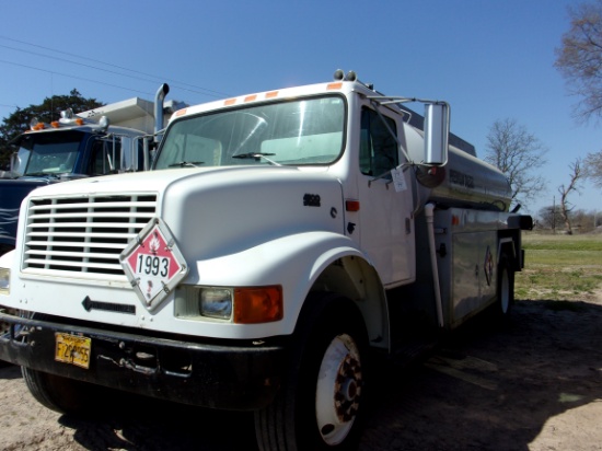 1994 IH 4900 Conv Single Axle w/Apx 2500 gal Factory Fuel Tank, w/Industrial Pump, #H591891