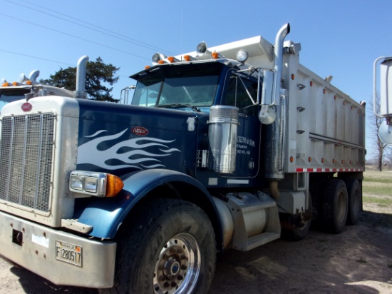 2000 Peterbilt 379 Dump Truck, Tag Axle, Benson Alum Dump Bed, #N530768