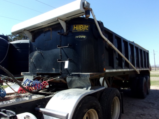 Hilbilt apx 30' Tandem Axle Steel Dump Trailer