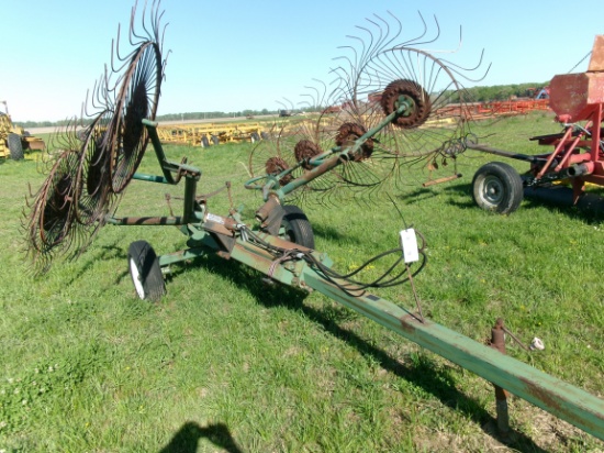 8 Wheel Hay Rake