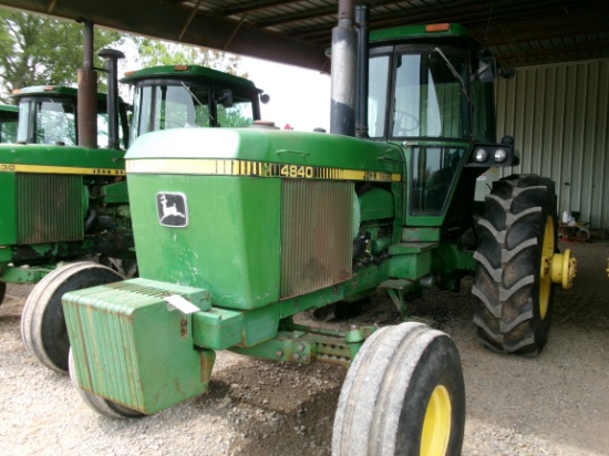 John Deere 4840 Tractor, Hyd 3rd Arm, #003831R
