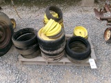 Pallet of John Deere Planter Unit Wheels & Rims