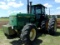 John Deere 4850 MFWD Tractor, 20.8-38R2 rear duals, hrs n/a, #P007170