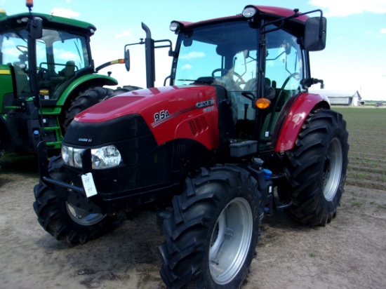 Case-IH 95A Farm All MFWD Tractor, Apx 476 hrs, #FR1604377