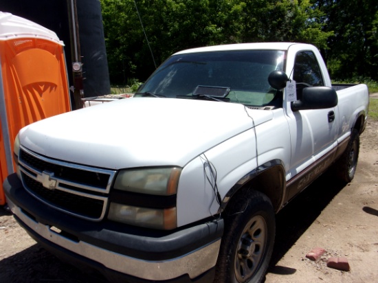 Chev 4WD Single Cab Pickup, #Z153204