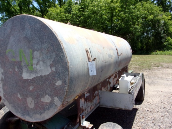 Apx 1000 Gal Tank on John Deere Running Gear